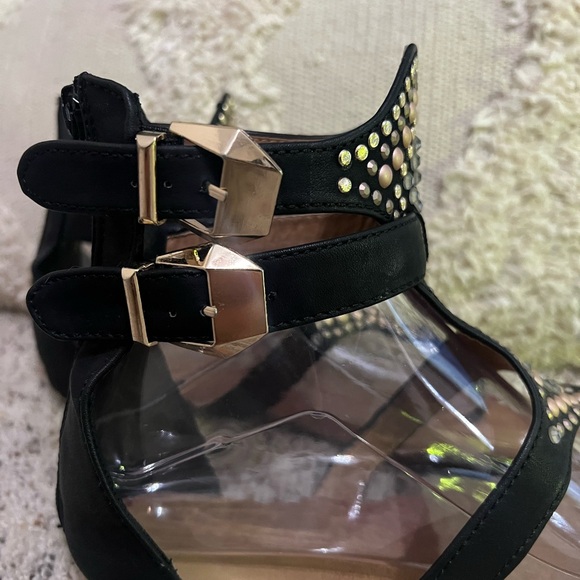 Rhinestone “Tali” Gladiator Sandals by Eddie Marc Extreme - Picture 5 of 8